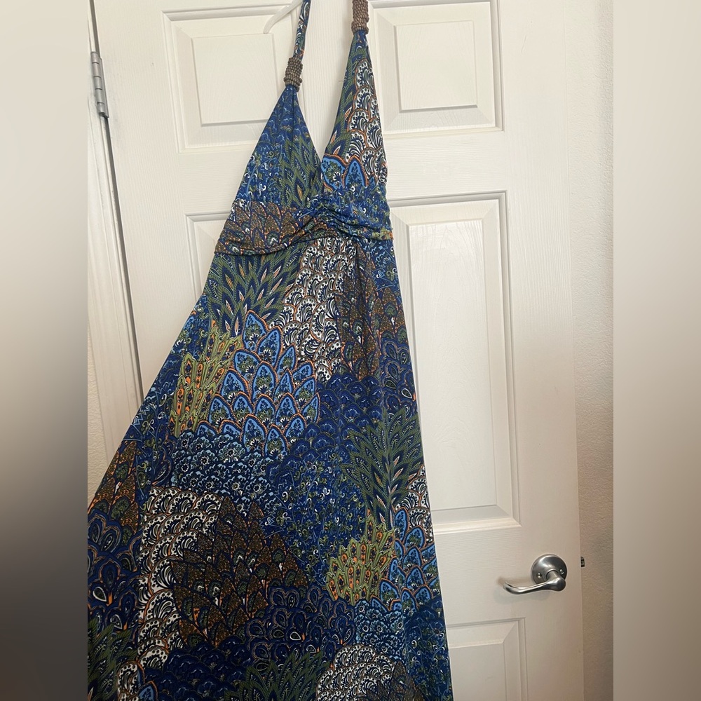 Women’s L Patterned Maxi Summer Dress